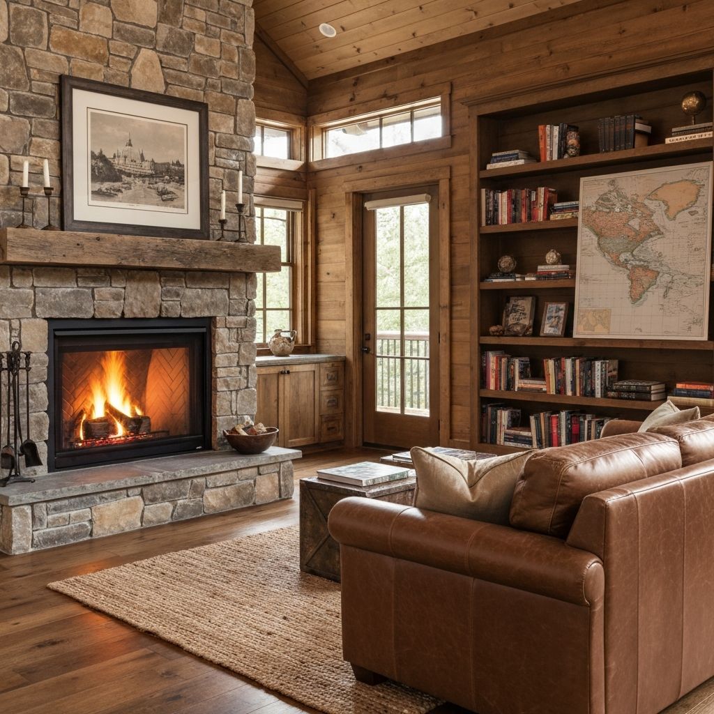 Cabin living room
